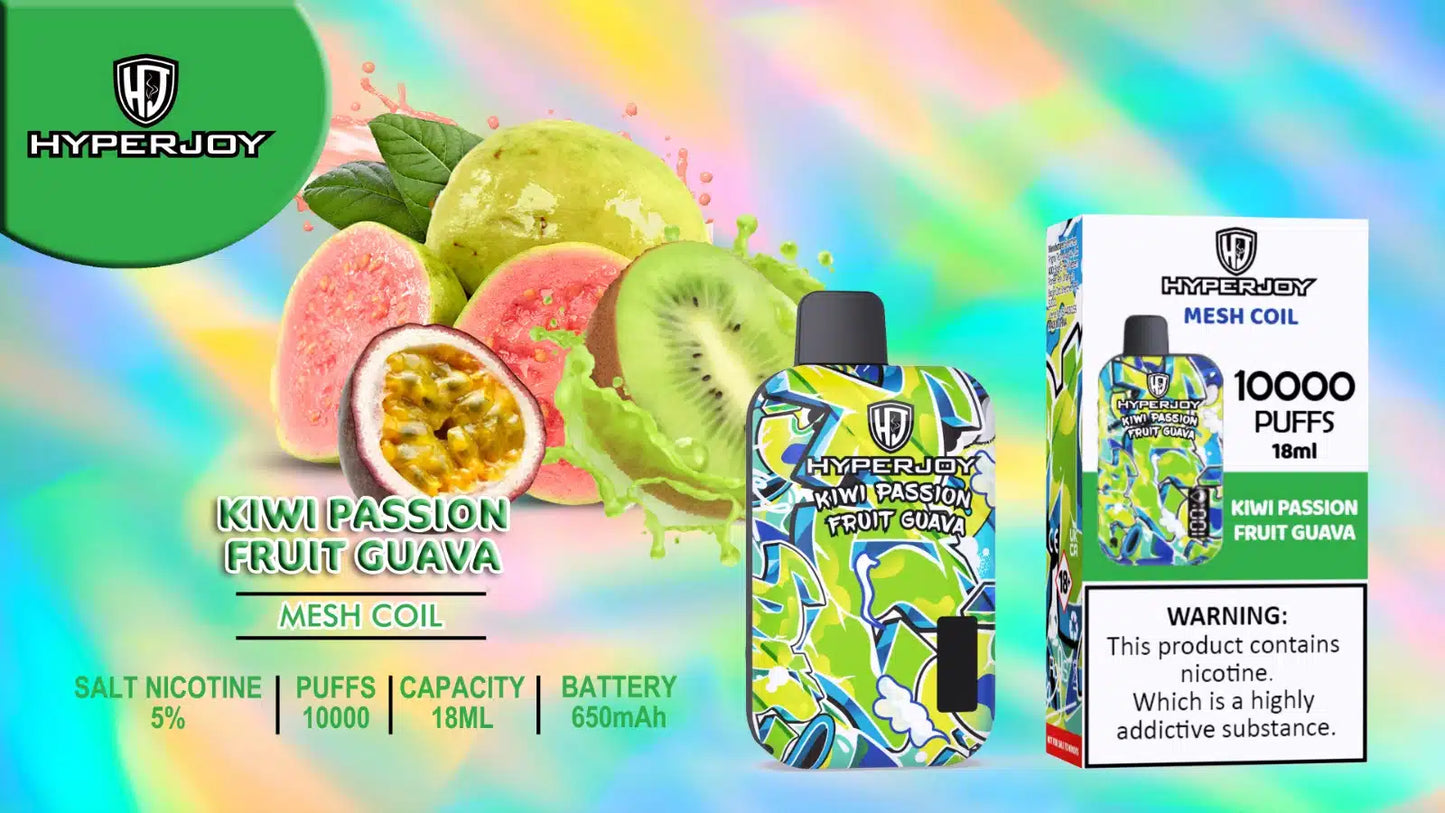 Best Hyperjoy 10000 Puffs Disposable Vape in Dubai UAE