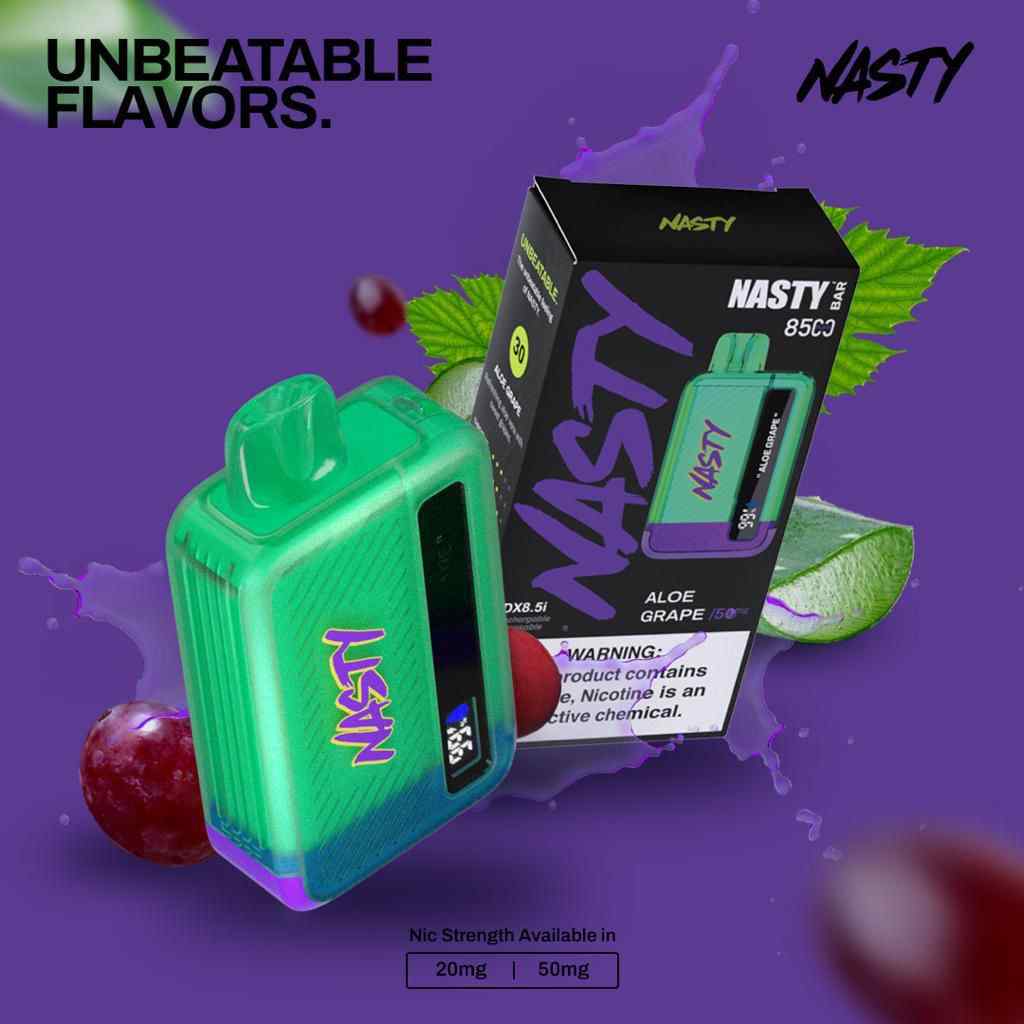 Discover Nasty Bar 8500 Puffs Disposable Vape Online: Same-Day Delivery in Dubai