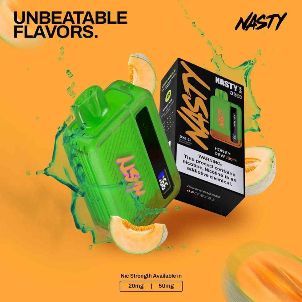 Discover Nasty Bar 8500 Puffs Disposable Vape Online: Same-Day Delivery in Dubai