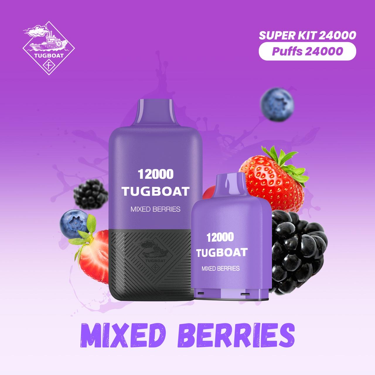 Tugboat Super Kit 24000 Puffs Disposable Vape