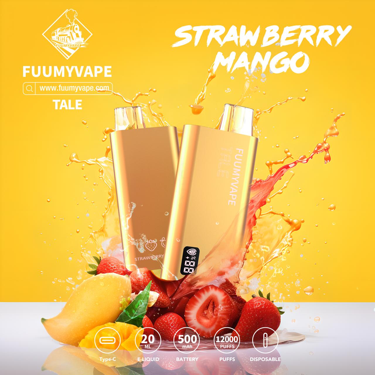 FUUMY VAPE TALE 12000puffs Best fruitful Flavor In UAE 2023-2024