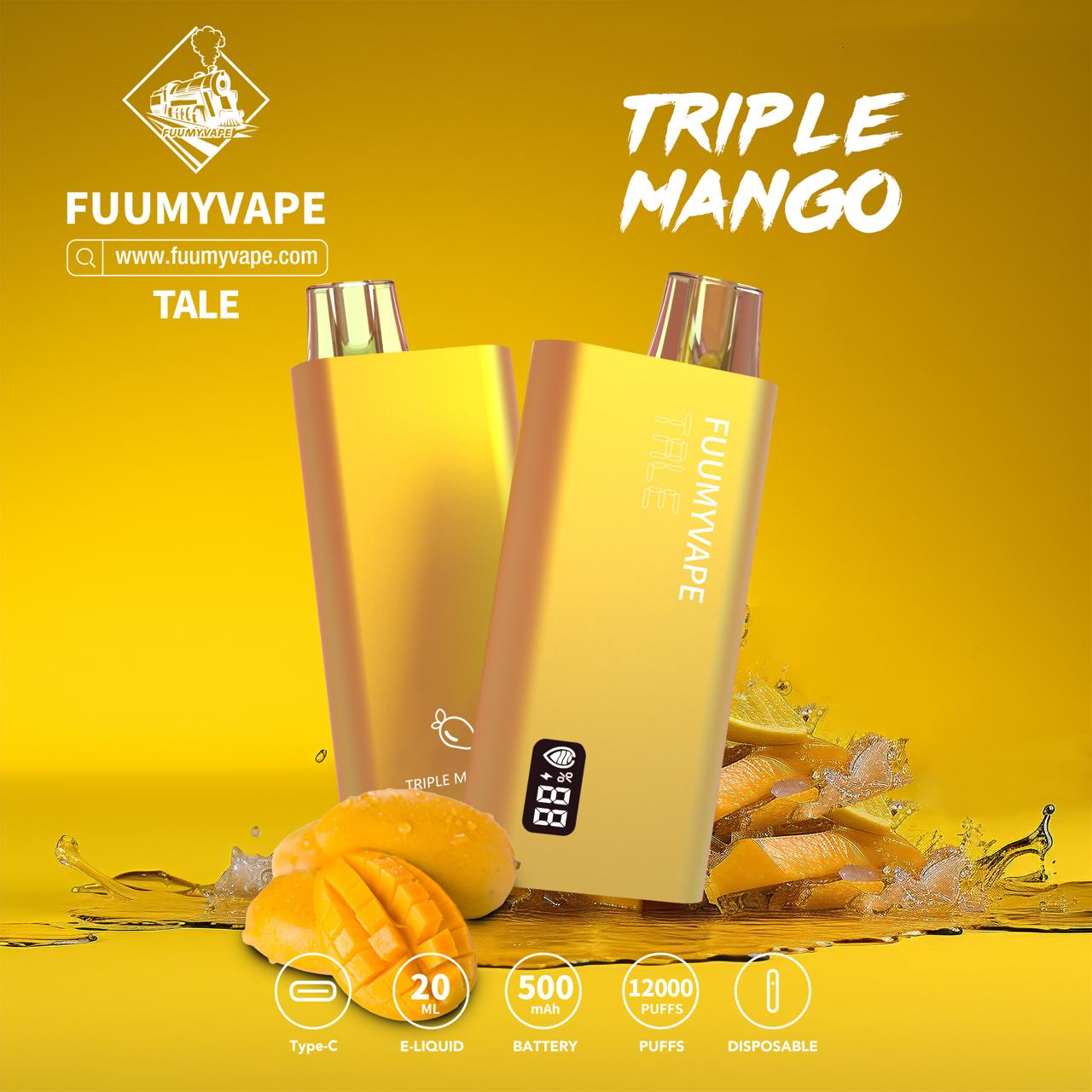 FUUMY VAPE TALE 12000puffs Best fruitful Flavor In UAE 2023-2024