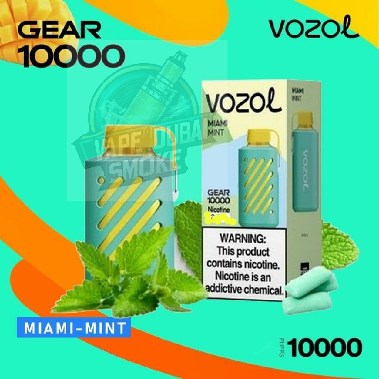 Vozol Gear 10000 Puffs Rechargeable Disposable Vape in UAE