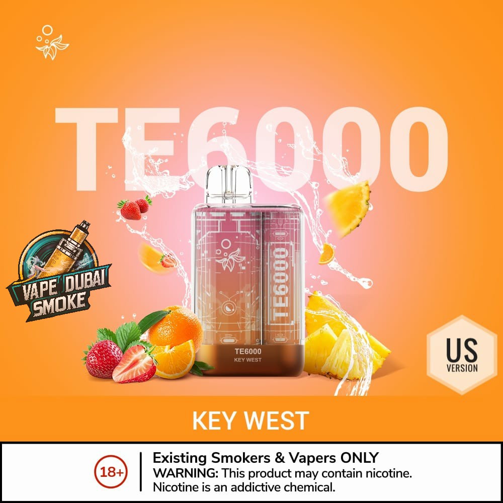 Elf Bar TE6000 Disposable Vape (US Version) Premium In Dubai