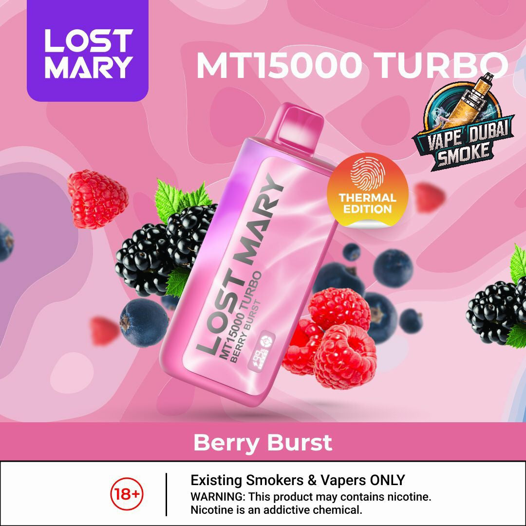 Lost Mary MT15000 Turbo Disposable Vape - Dubai, UAE