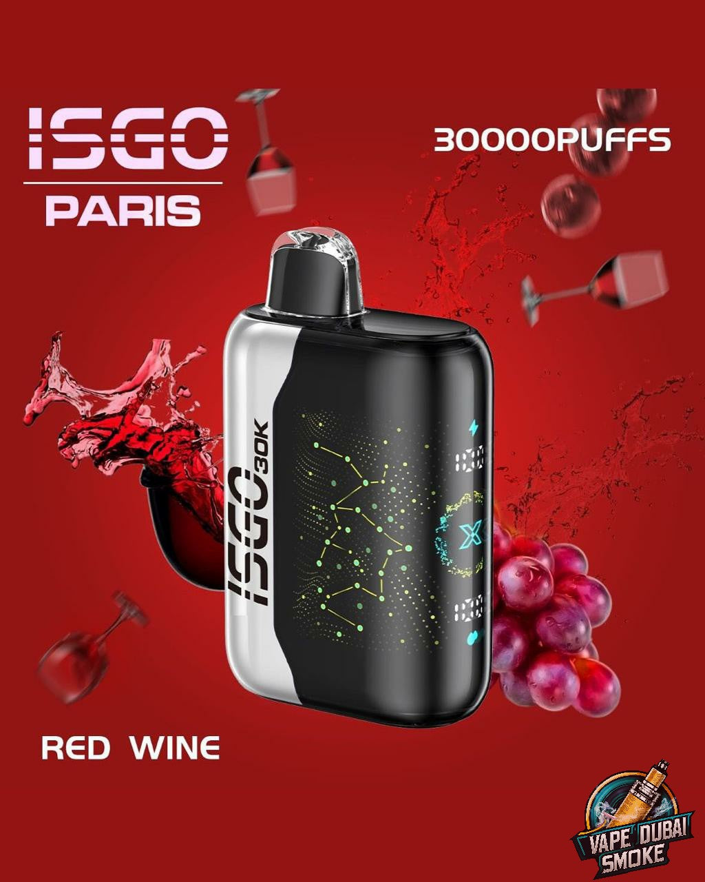 ISGO Paris X 30000 Puffs Disposable Vape Dubai's Best