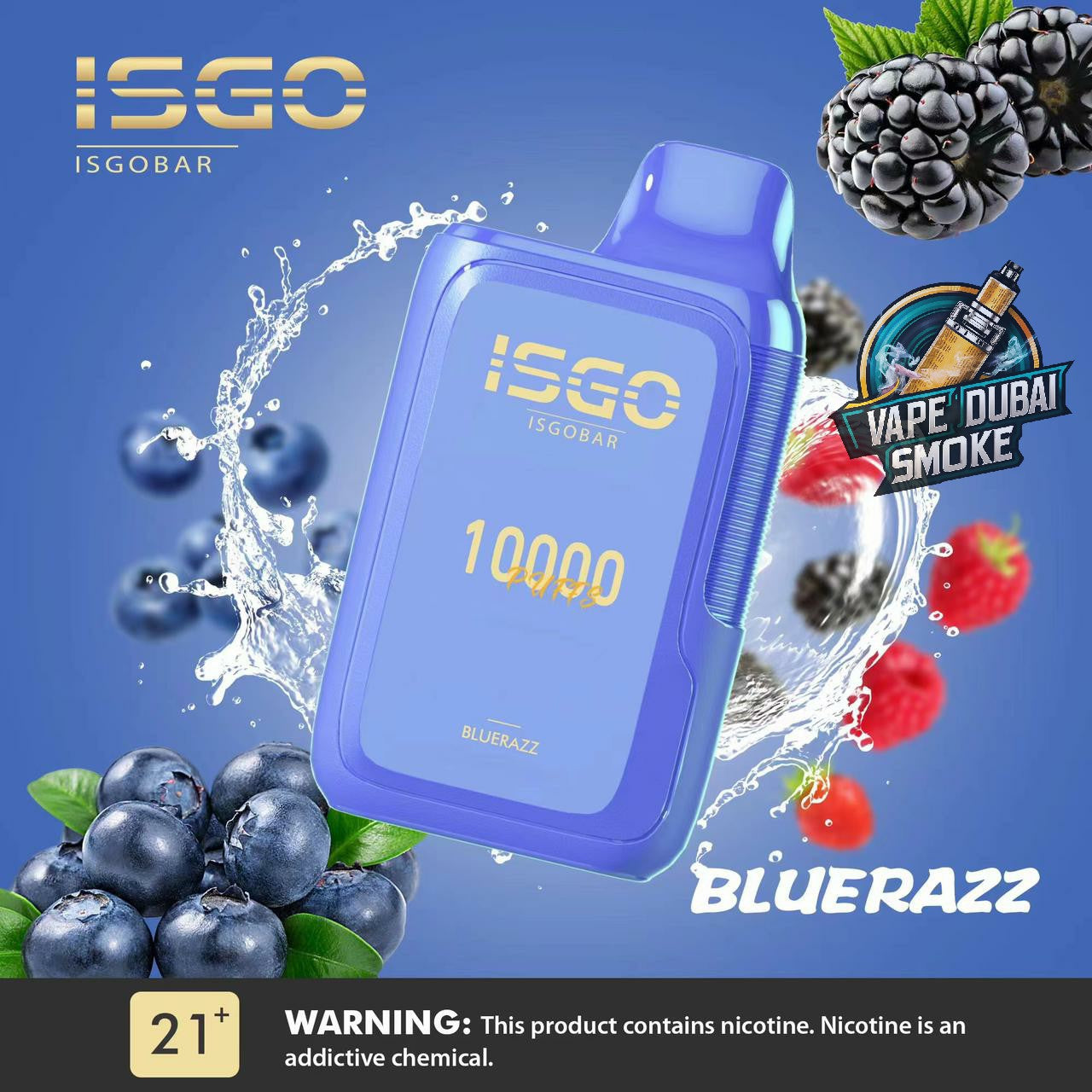 ISGO Bar 10000 Puffs Disposables Vape 5%