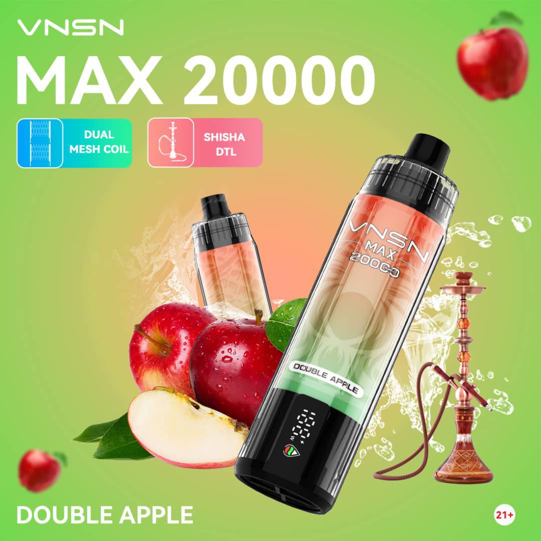 VNSN MAX 20000 Puffs 50mg Rechargeable Disposable Vape in Dubai, UAE