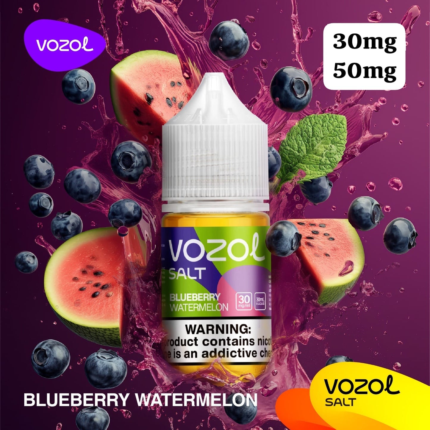 Vozol Saltnic 30ml E-liquid Premium in Dubai