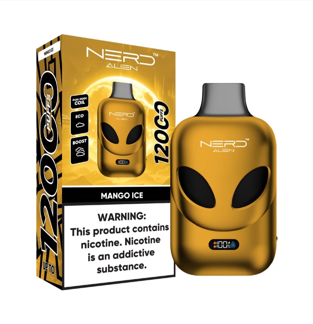 Nerd Alien 12000 Puffs Disposable Vape in UAE