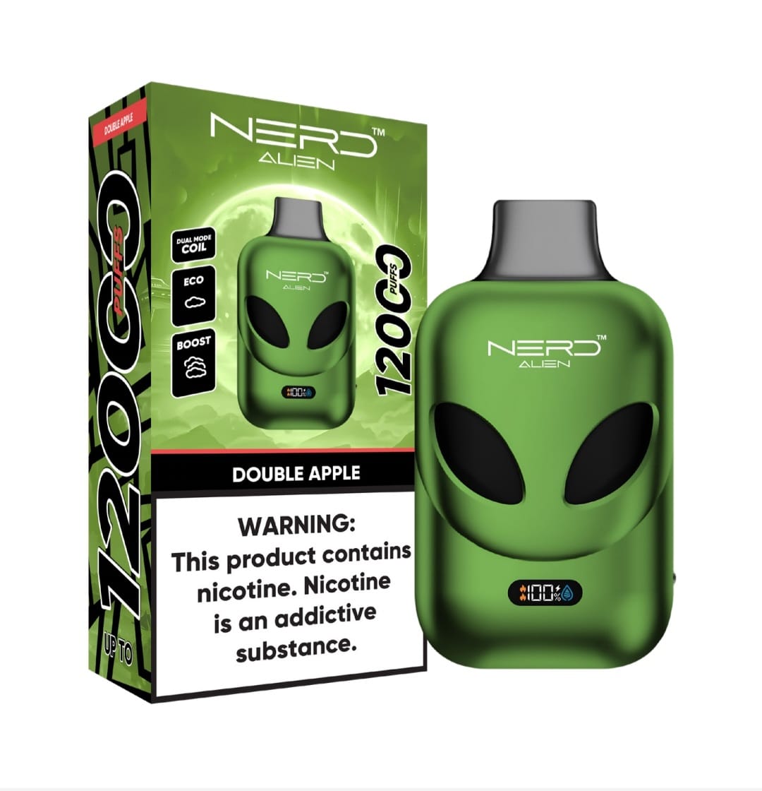 Nerd Alien 12000 Puffs Disposable Vape in UAE