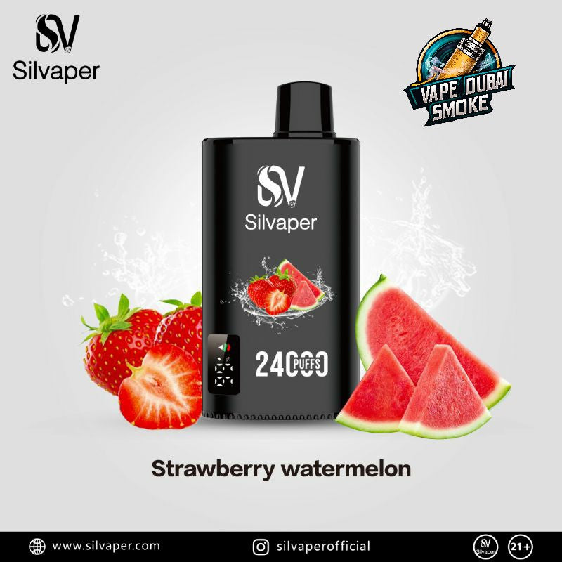 Silvaper 24000 Puffs Rechargeable Disposable Vape in Dubai, UAE