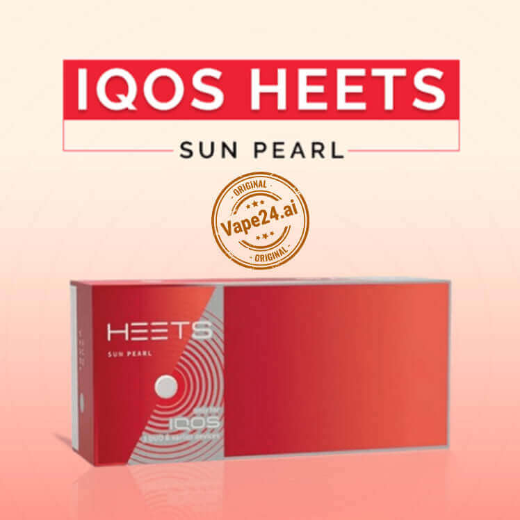 IQOS HEETS Sun Pearl red pack
