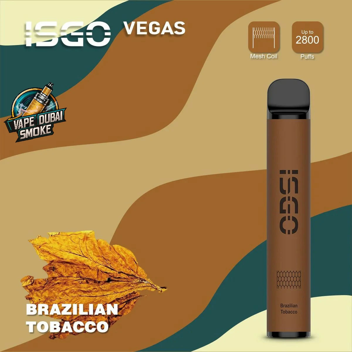 ISGO VEGAS Disposable Vape 2800 Puffs in Dubai