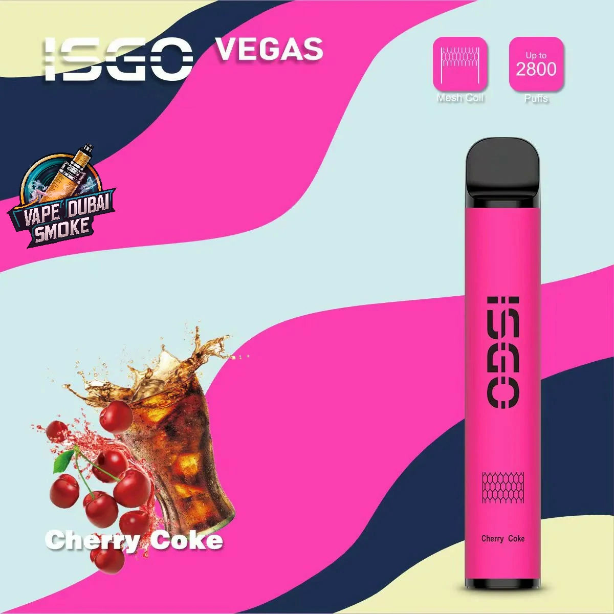 ISGO VEGAS Disposable Vape 2800 Puffs in Dubai