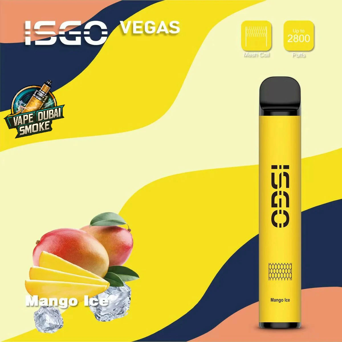 ISGO VEGAS Disposable Vape 2800 Puffs in Dubai