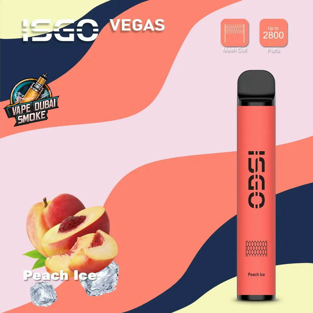 ISGO VEGAS Disposable Vape 2800 Puffs in Dubai