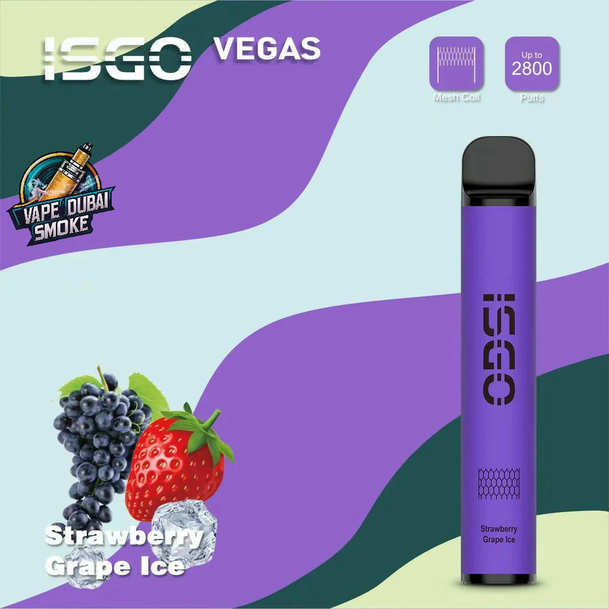 ISGO VEGAS Disposable Vape 2800 Puffs in Dubai