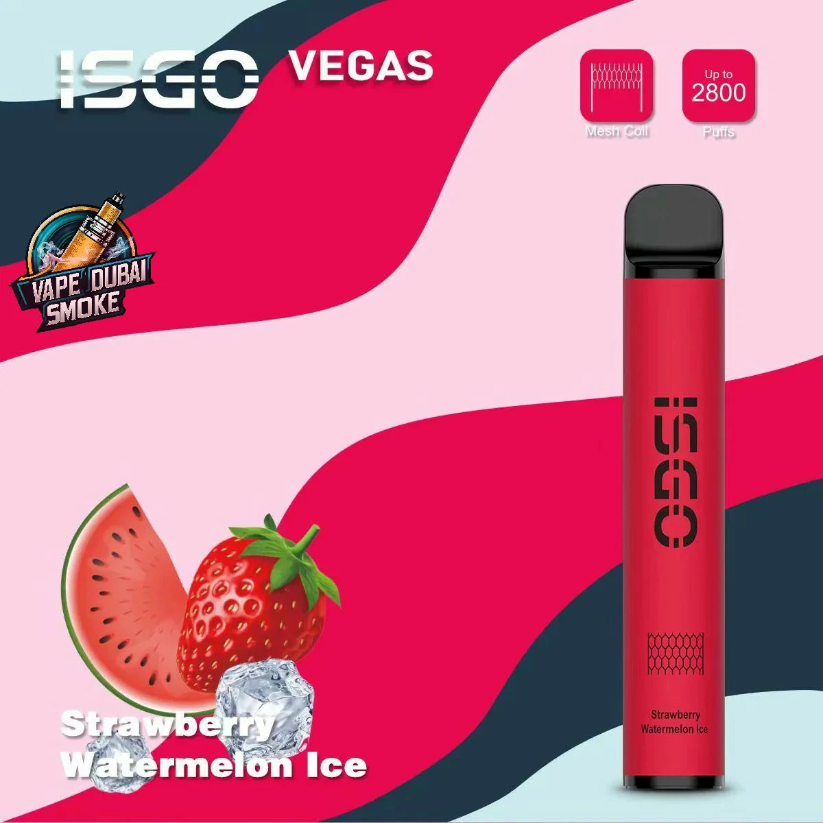 ISGO VEGAS Disposable Vape 2800 Puffs in Dubai