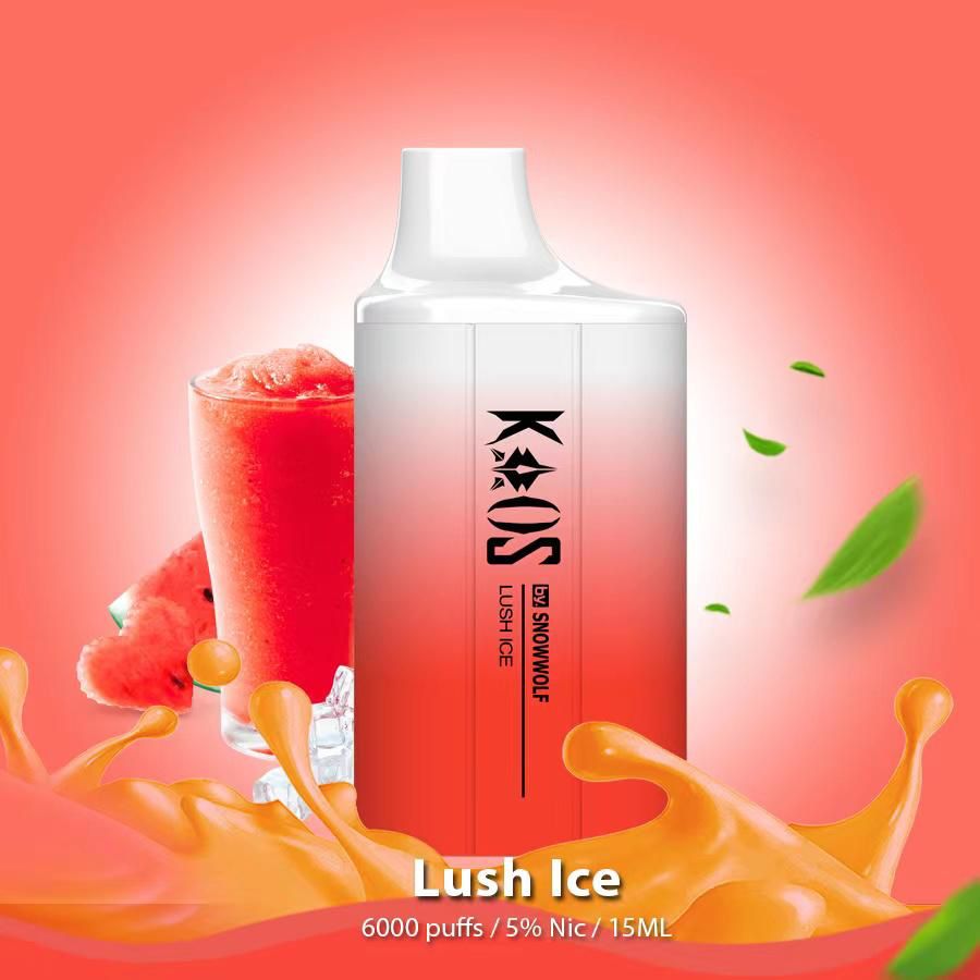  Kaos by SnowWolf 6000 Lush Ice with watermelon drink and icy effect