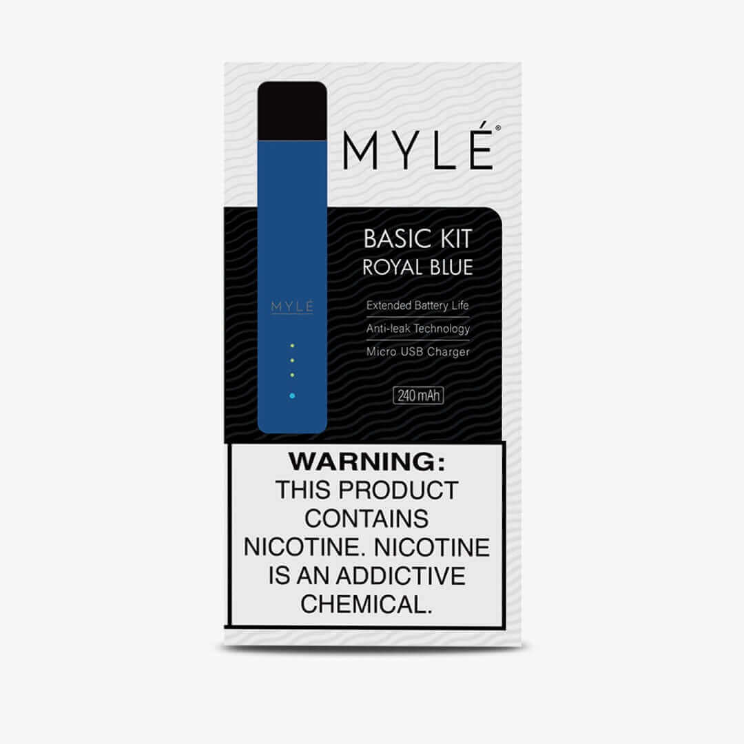 MYLÉ Basic Kit Royal Blue 240mAh device box
