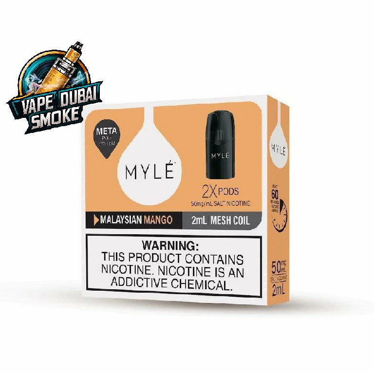Myle V5 Meta Pods - Leak-Proof, Mesh Coil for Superior Flavor (Dubai) Myle V5 Meta Pods - Leak-Proof, Mesh Coil for Superior Flavor (Dubai)