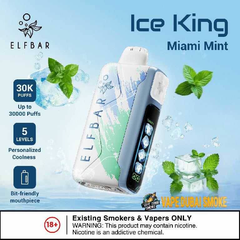 ELFBAR Ice King 30000 Puffs Disposable Vape Now In Dubai