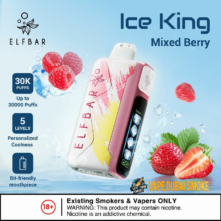 ELFBAR Ice King 30000 Puffs Disposable Vape Now In Dubai