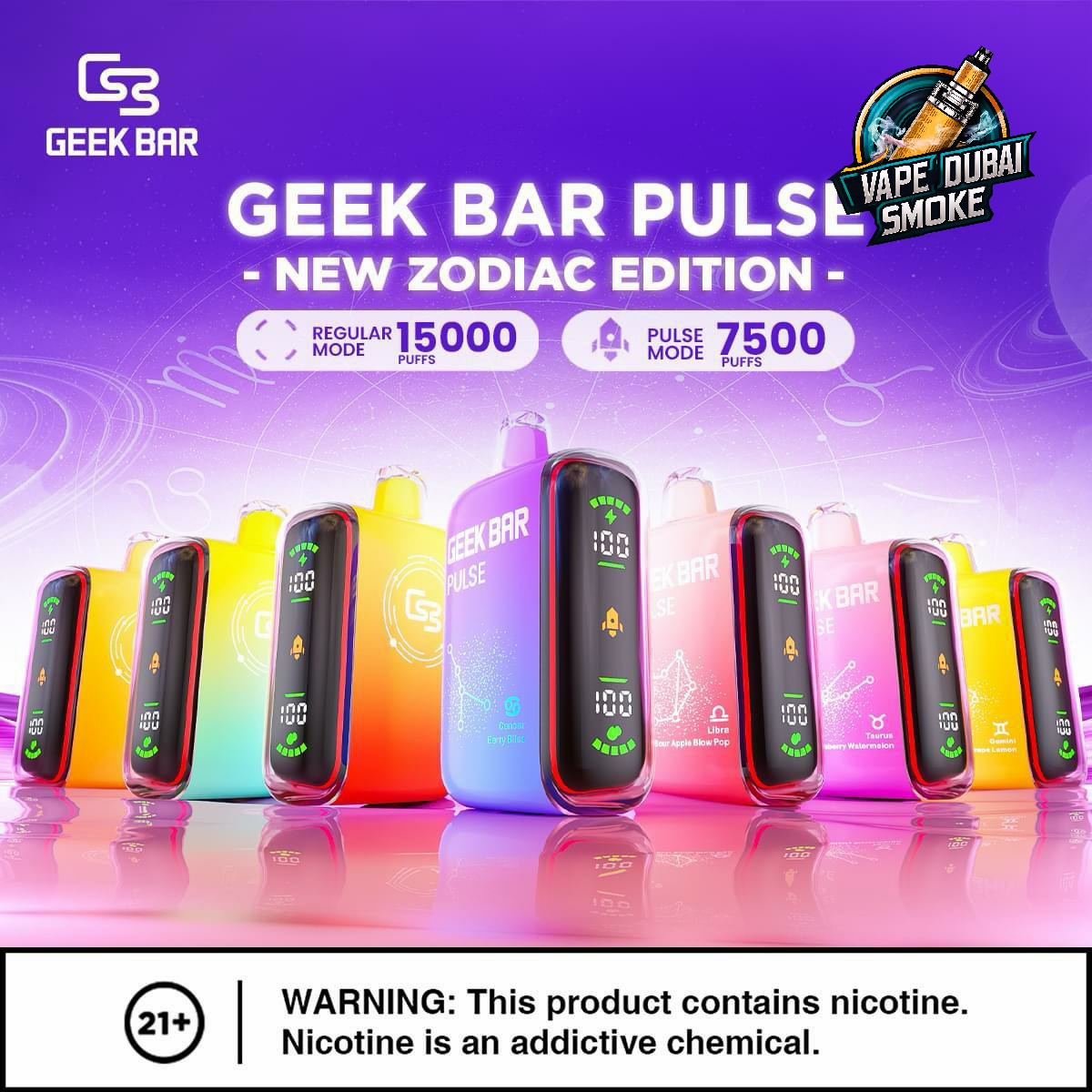 Geek Bar Pulse 15000 Puffs Disposable Vape