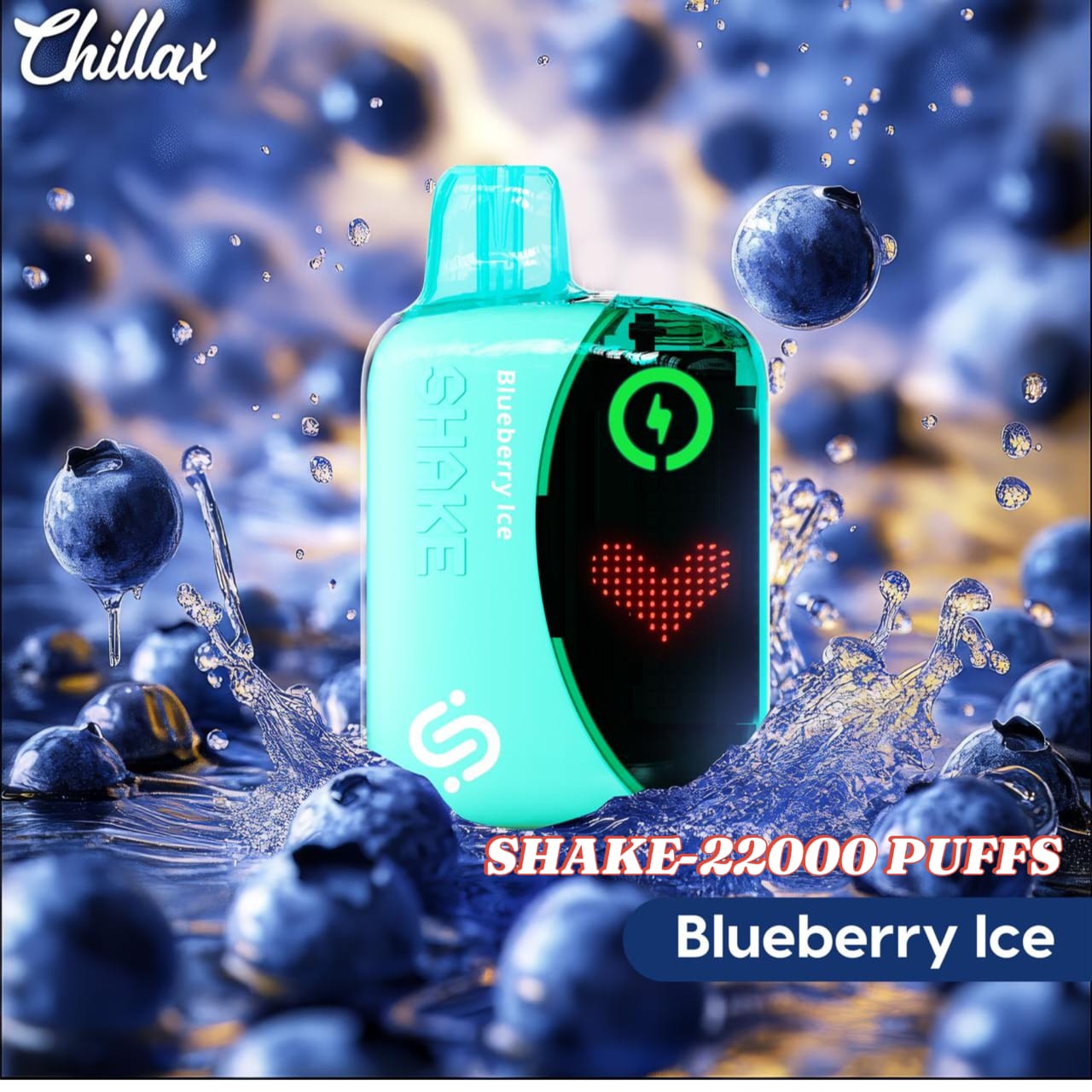 Chillax Shake 22000 Puffs Disposable Vape in Dubai, UAE