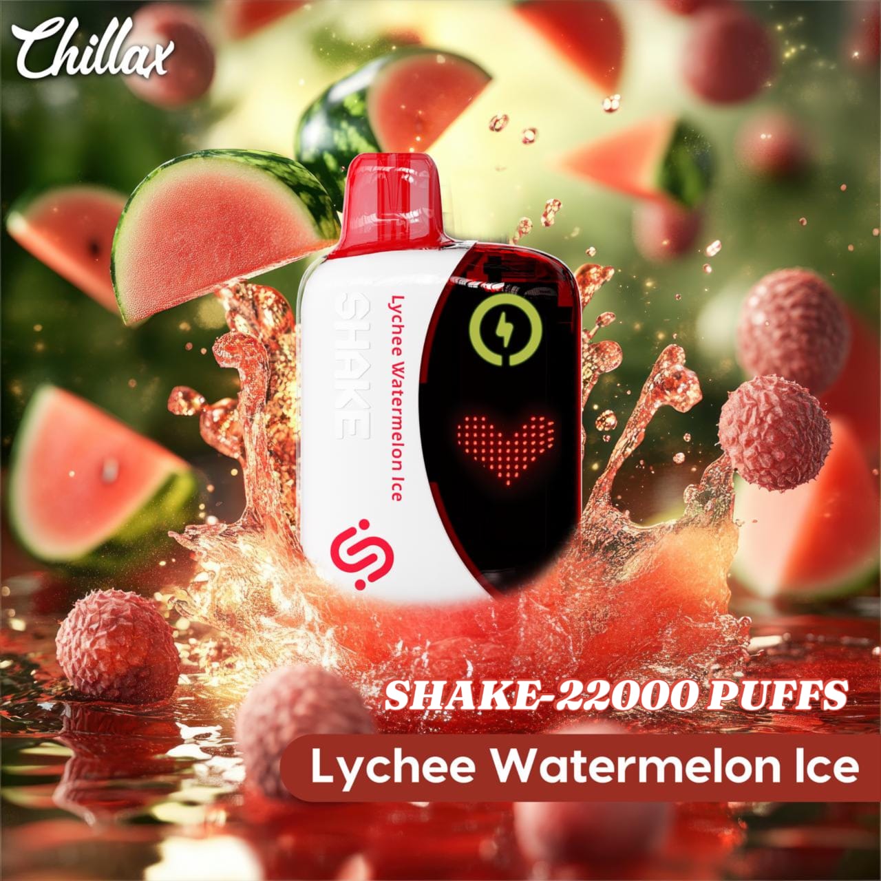 Chillax Shake 22000 Puffs Disposable Vape in Dubai, UAE