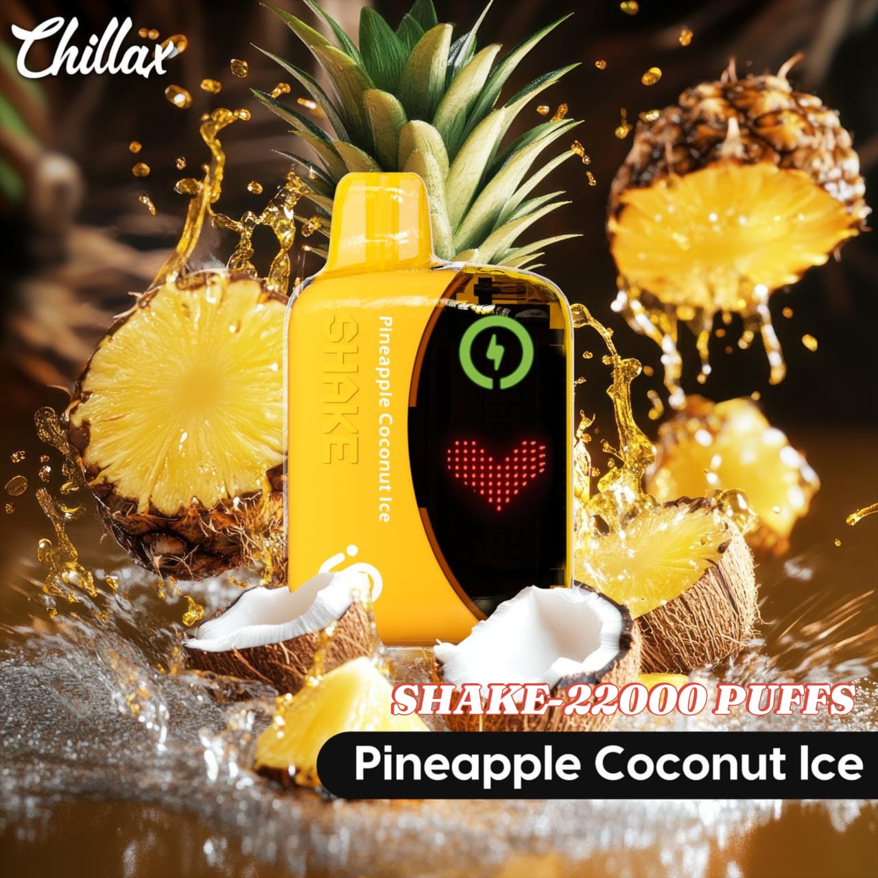 Chillax Shake 22000 Puffs Disposable Vape in Dubai, UAE