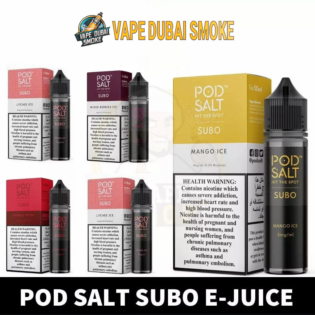 Pod Salt Subo 50ml E-Liquid 3mg in Dubai