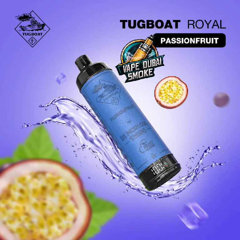 Tugboat Royal 13000 Puffs Disposable Vape - 12 Flavors, 5% Nicotine In Dubai Tugboat Royal 13000 Puffs Disposable Vape - 12 Flavors, 5% Nicotine In Dubai
