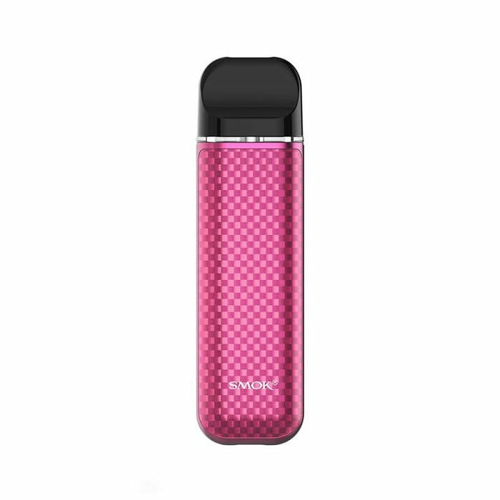 SMOK Novo pink carbon fiber checkered pod device