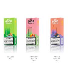 Snowwolf Max 6000 boxes for Melon Ice, Mango Peach Ice, Apple Grape Ice