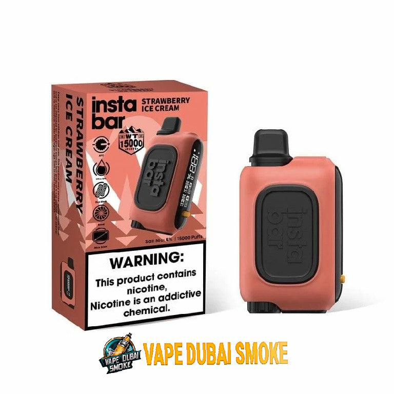 Insta Bar WT15000 Disposable Vape - 15,000 Puffs, Dual Mesh Coil And So On  ....
