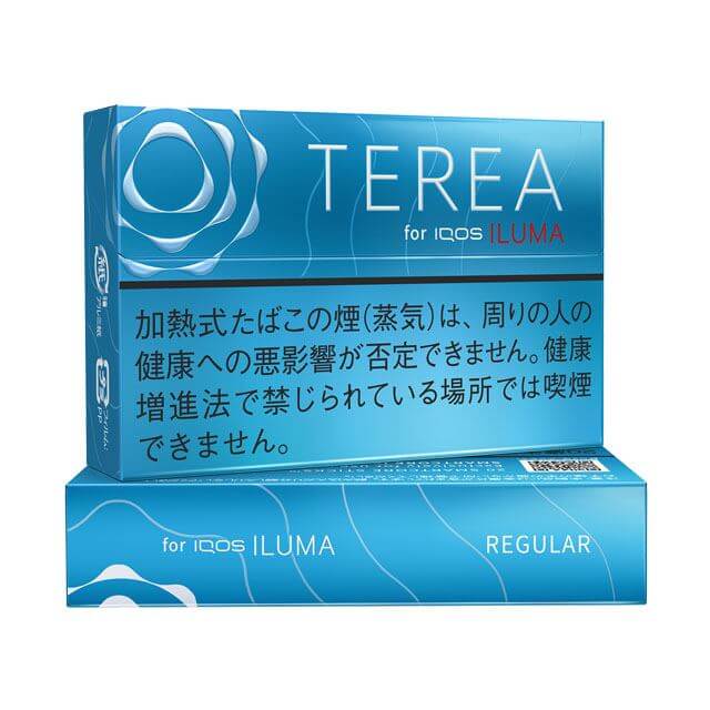 TEREA Regular tobacco sticks for IQOS ILUMA in blue pack with warning text
