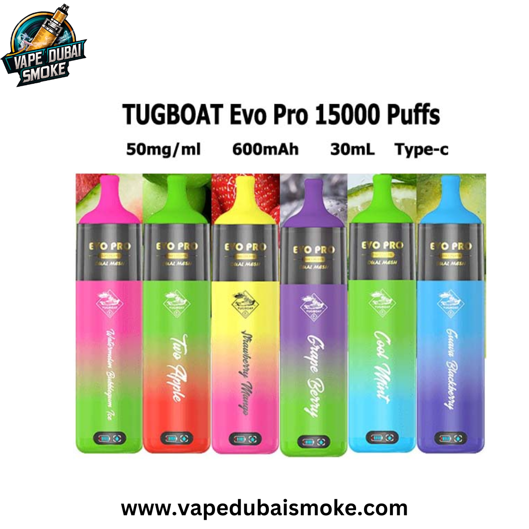 Tugboat EVO Pro 15000 Puffs Disposable Vape