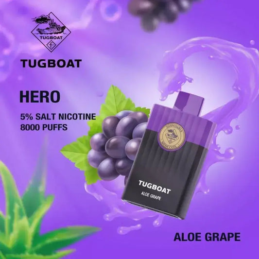 Tugboat Hero 8000 Puffs Disposable Vape in Dubai, UAE - Best Offers on TUGBOAT - HERO Pod KitTUGBOAT