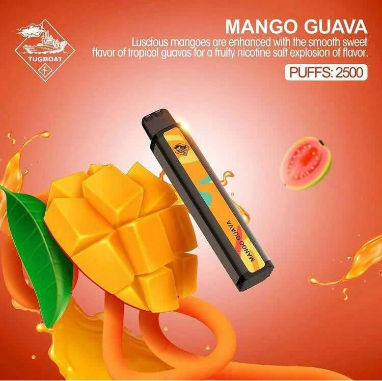 TUGBOAT XXL DISPOSABLE POD 2500 PUFFS Best in UAE 2023TUGBOAT,Tugboat Evo