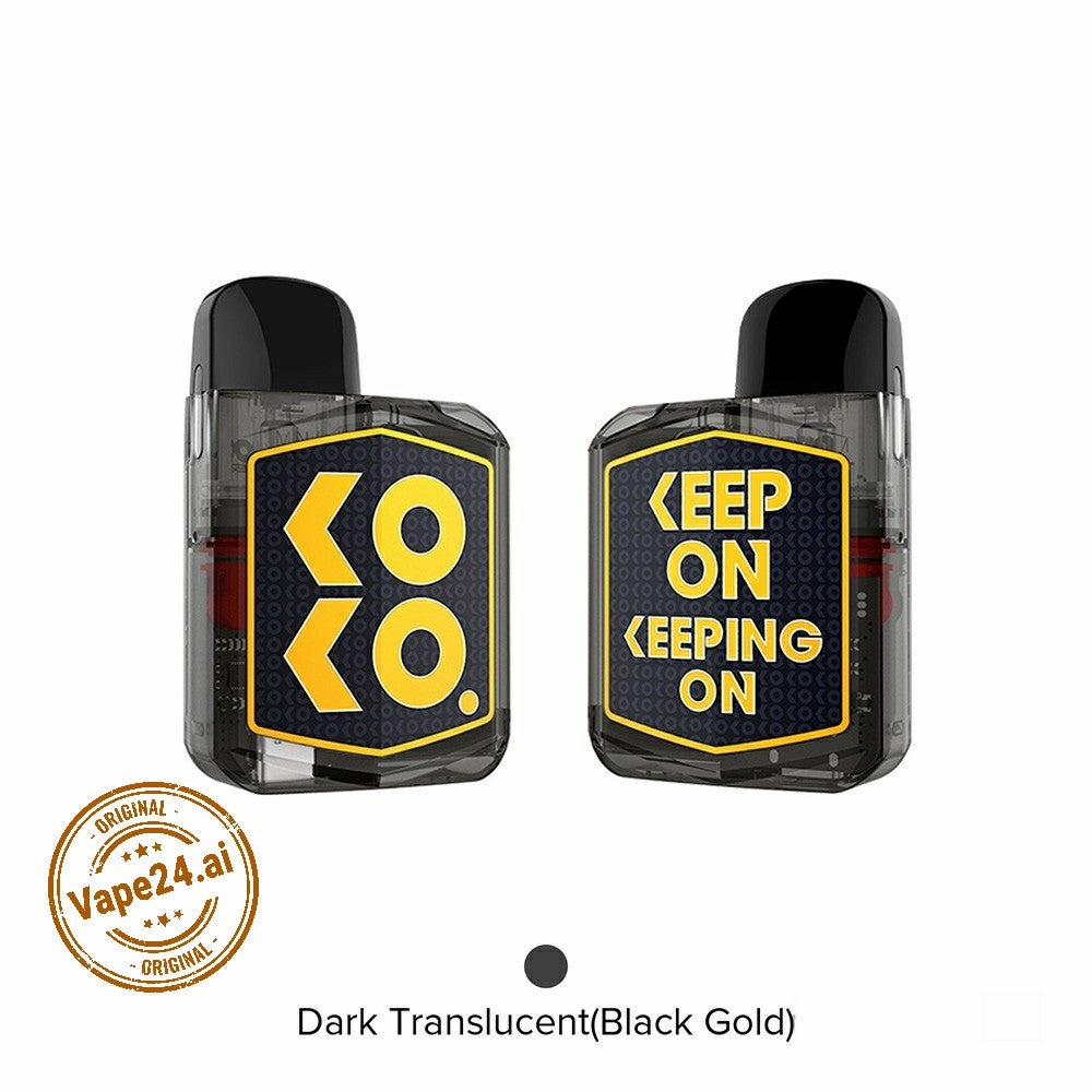 Uwell Caliburn Koko Prime Vision pod system Vape Kit New look best price in Dubai uae15W Pod System,690mAh Battery,Best Price Dubai,Caliburn Koko Prime Vision,Cyberpunk Style,Futuristic Vaping,koko prime vision,Lanyard Included.,Pro-Focs Technology,Top Fi