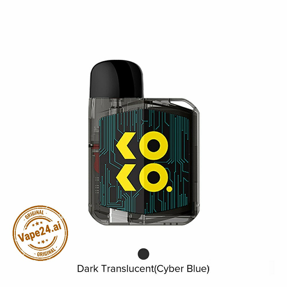 Uwell Caliburn Koko Prime Vision pod system Vape Kit New look best price in Dubai uae15W Pod System,690mAh Battery,Best Price Dubai,Caliburn Koko Prime Vision,Cyberpunk Style,Futuristic Vaping,koko prime vision,Lanyard Included.,Pro-Focs Technology,Top Fi