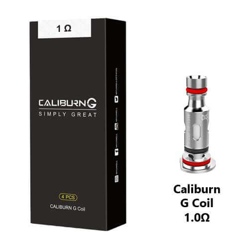 Uwell Caliburn G 1.0Ω replacement coils 4 pack with box