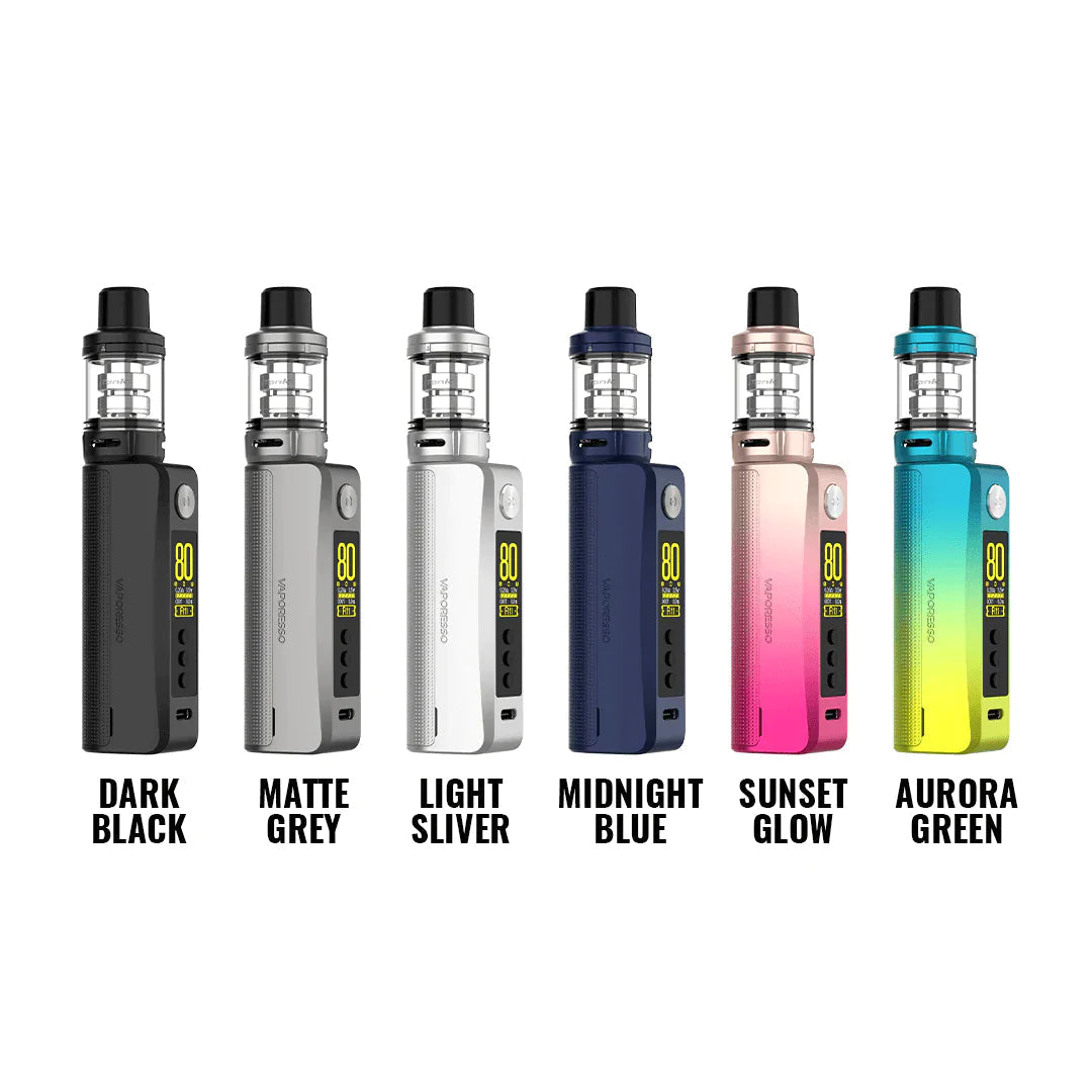 Vaporesso GEN 80S 80W Starter Kit - Best Price in Dubai for Axon Chipset Vape!80W Vape,Axon Chipset,Best Price,Dubai UAE,GEN 80 S,iTank Atomizer,Starter Kit,Sub-Ohm Tank Compatible,Vaporesso