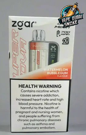 Zgar Supernova Disposable Vape 30000 Puffs In Dubai