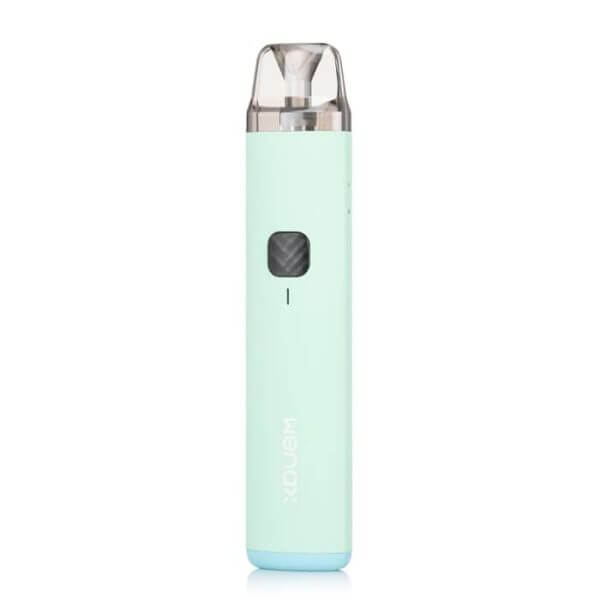 Wenax H1 mint green pod vape device with clear pod