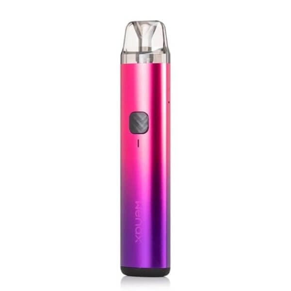 Wenax H1 pink purple gradient pod vape device.