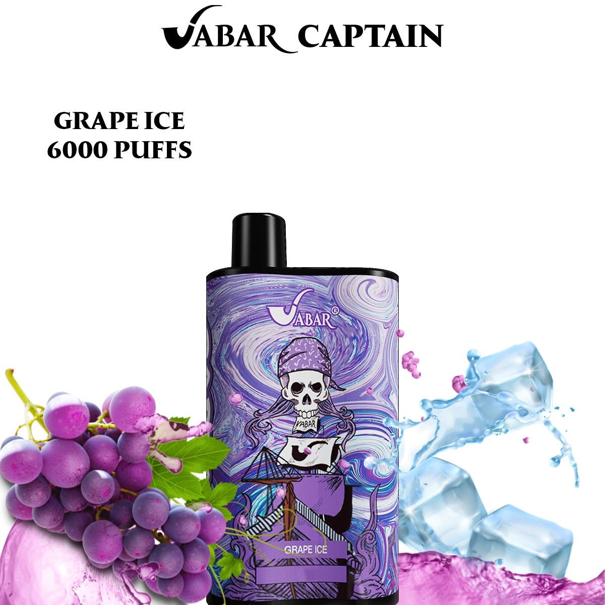 VABAR Captain Disposable Vape 6000 Puffs with best price in UAEVabar Captain