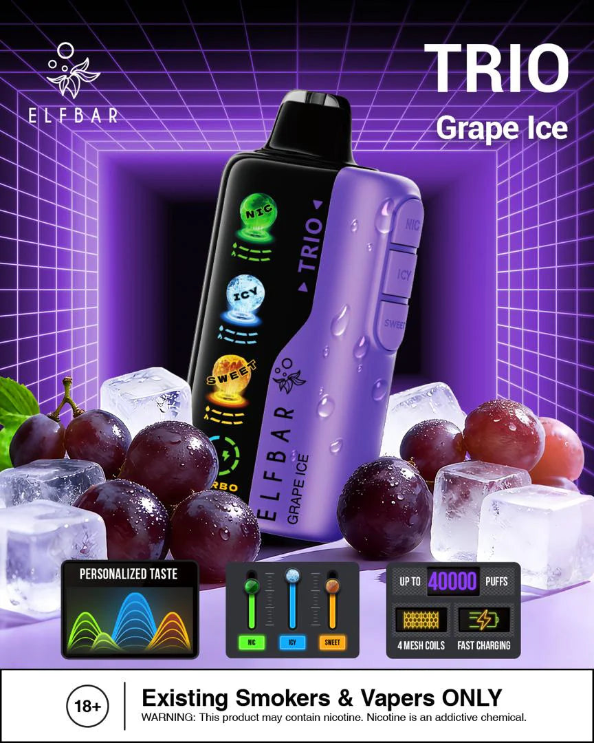 ELF BAR Trio 40000 Puffs Disposable Vape